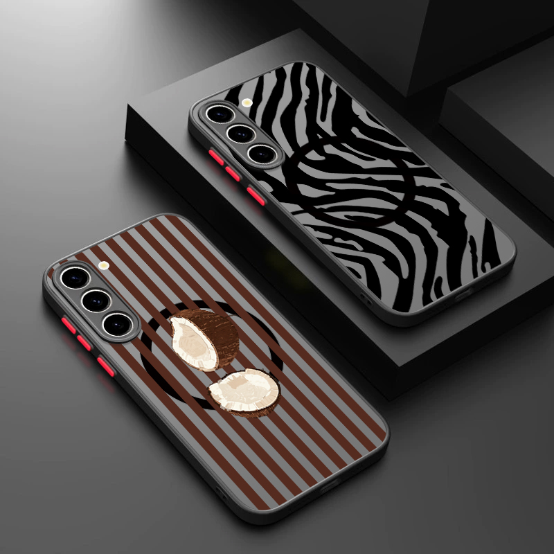 Phone Cases Zebra - Funda magnética para teléfono con estampado