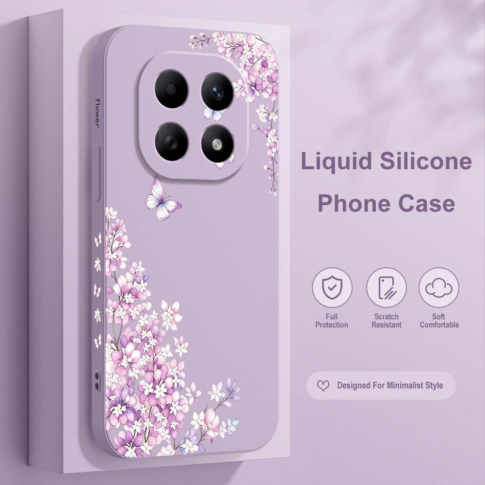 Phone Cases Xiaomi 15 - Funda de teléfono con diseño floral