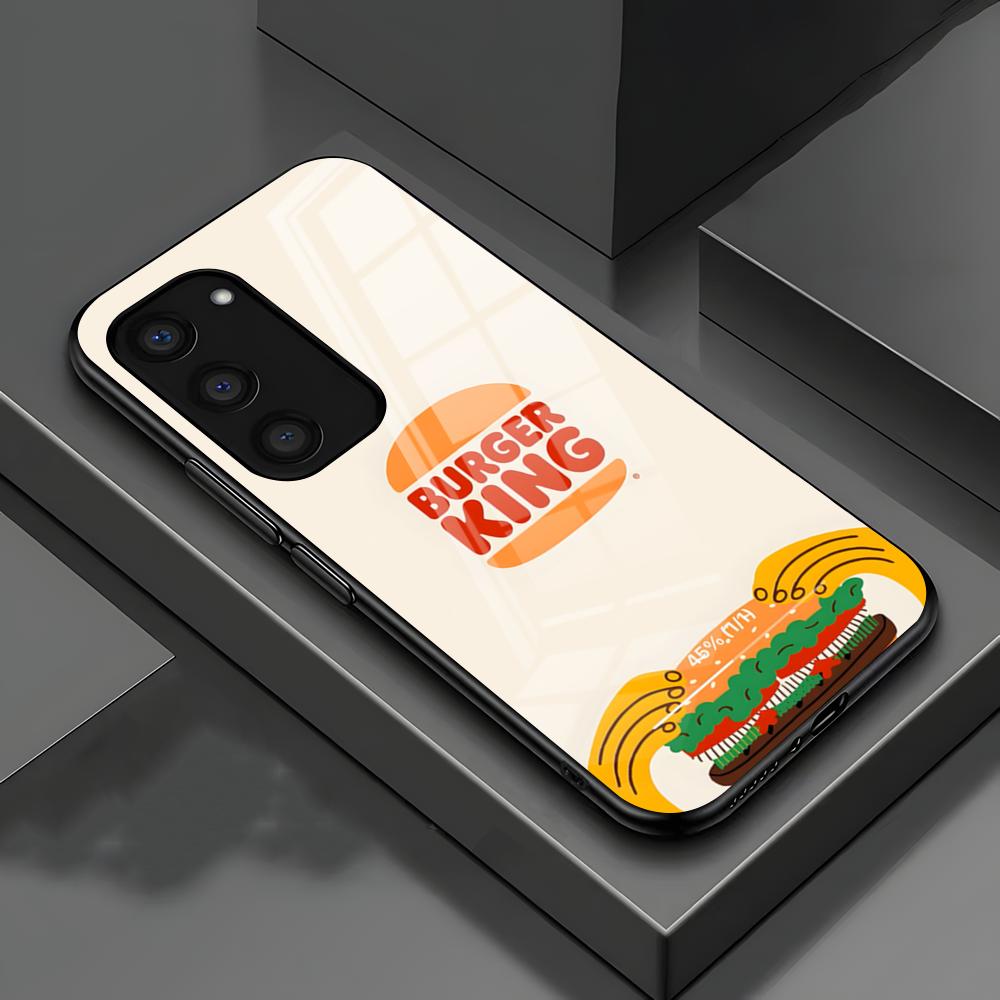 Phone Cases Burga - Funda de teléfono Fashion B-Burger King