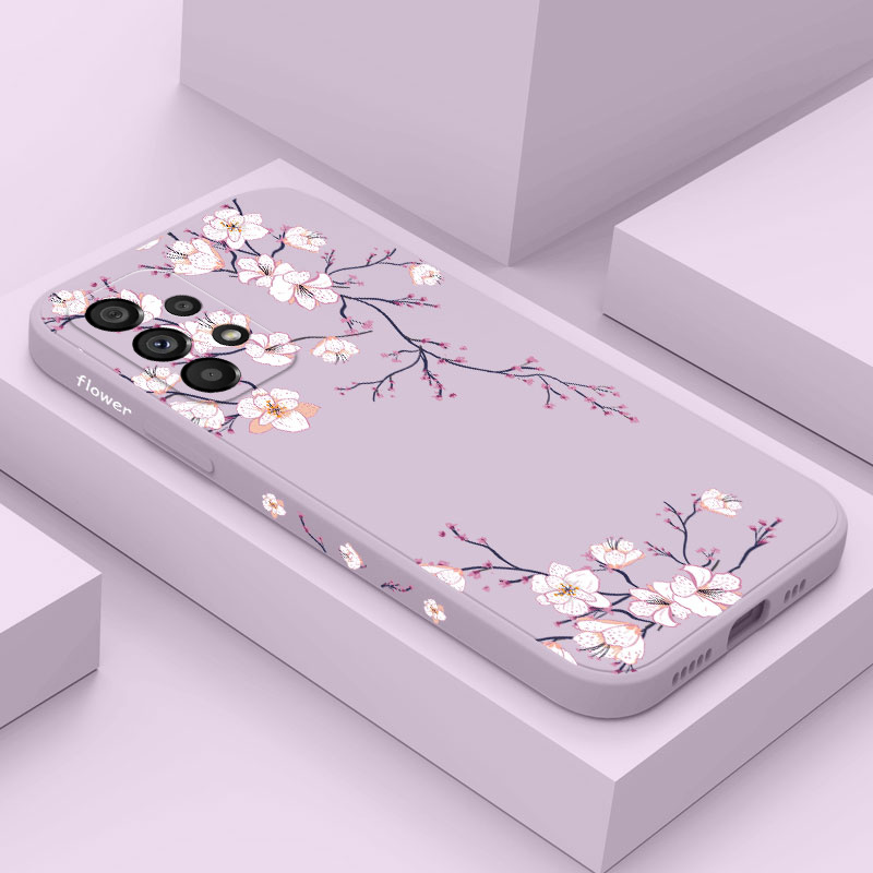 Phone Cases Burga - Funda de teléfono Plum Blossom para