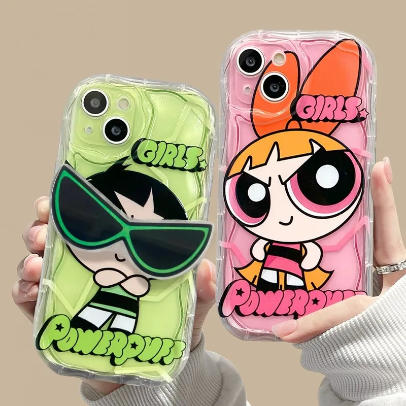 Phone Cases Vogue - P-Powerpuff-funda de gafas para niñas, funda