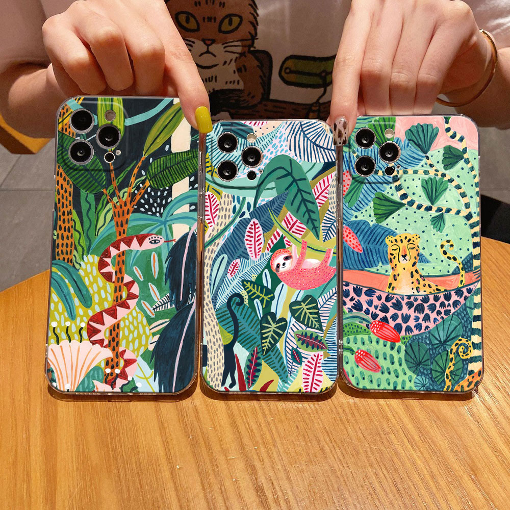 Phone Cases Zebra - Funda de teléfono transparente con estampado