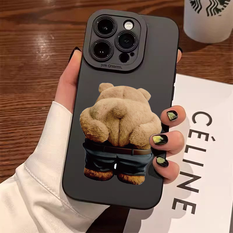 Phone Cases Funny - Funda de teléfono de silicona con