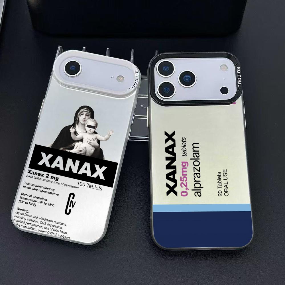 Phone Cases Rugged - Funda de teléfono C-Chill Pill XANAXS