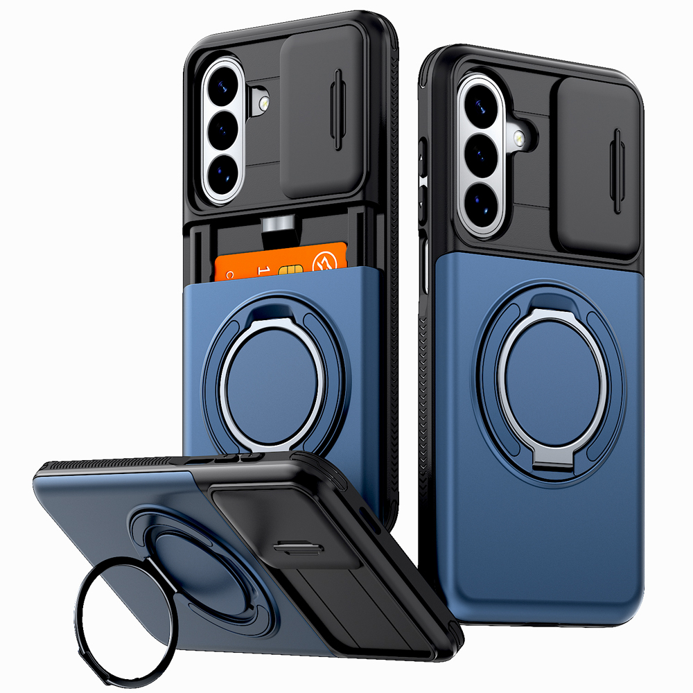 Phone Cases That Hold Cards - Funda Magnética Armor para Samsung Galaxy