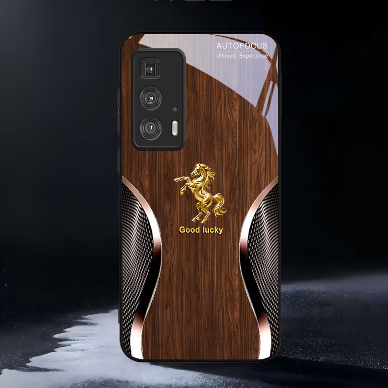 Phone Cases Motorola - Funda de teléfono Golden Steed Fortune