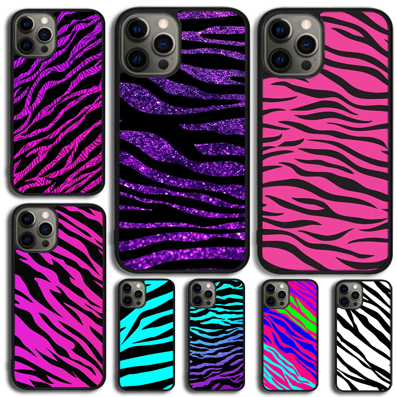 Phone Cases Zebra - Funda de teléfono con Clip con
