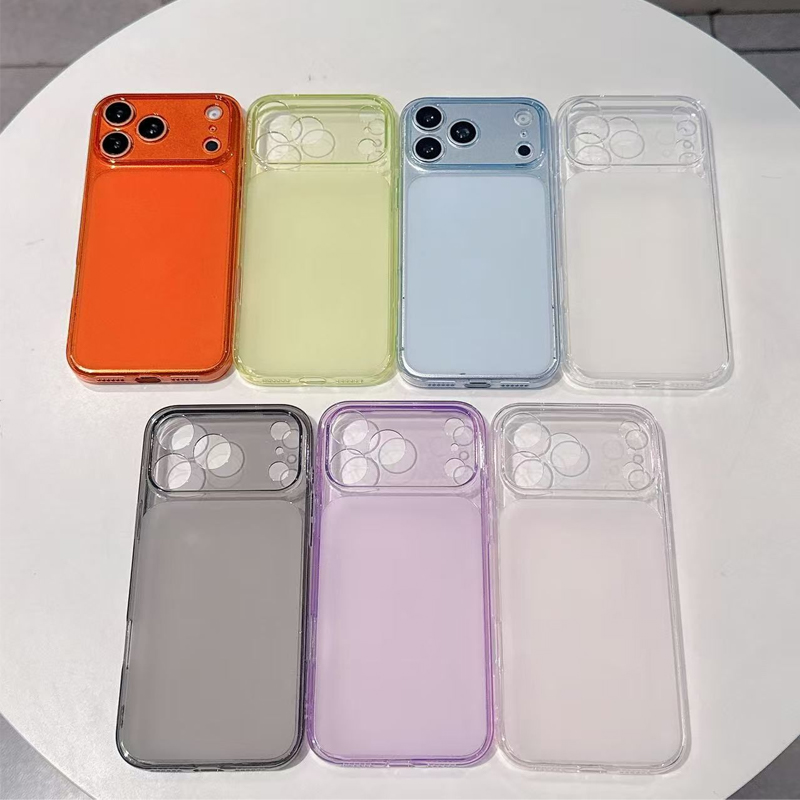 Phone Cases Rugged - Funda de Silicona Transparente Ultrafina para