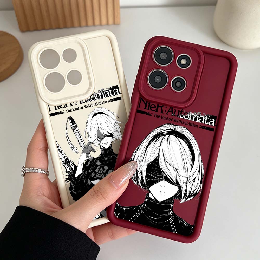 Funda de silicona NieR Automat - Phone Cases Motorola reseña y precio