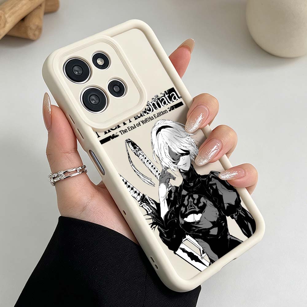 Funda de silicona NieR Automat - Phone Cases Motorola reseña y precio