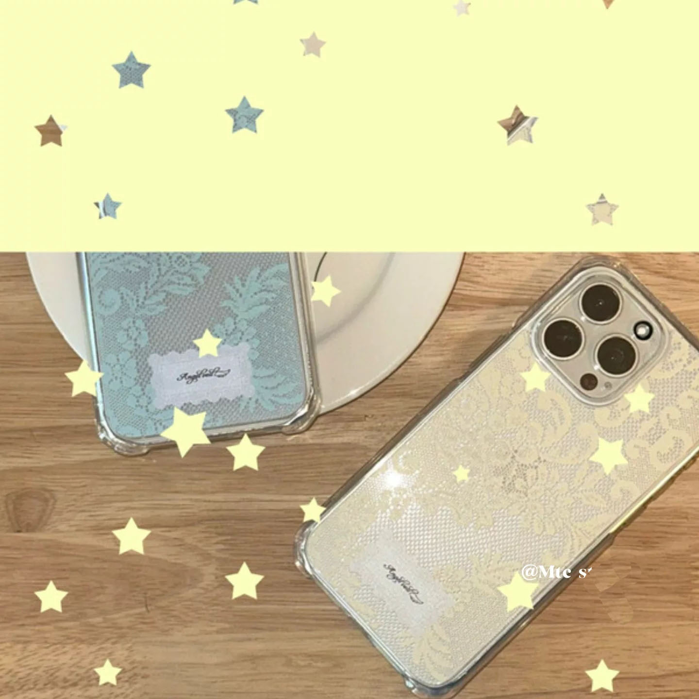 Funda Transparente Coreana de  - Phone Cases Girly reseña y precio