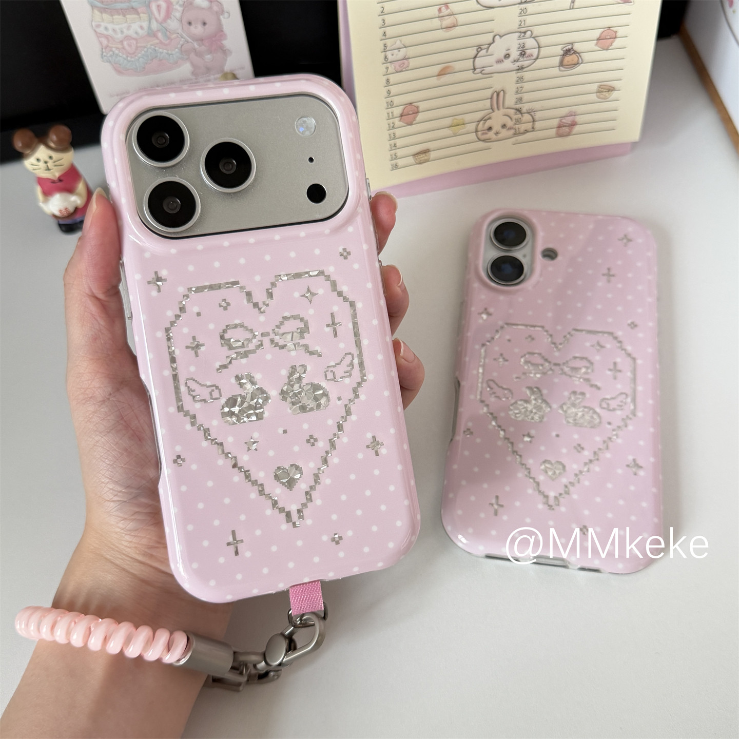 Funda de teléfono coreana esti - Phone Cases Girly reseña y precio