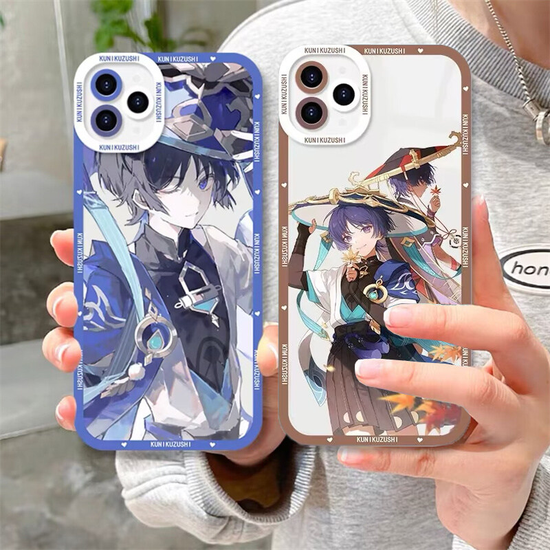 Genshin-funda de teléfono de i - Phone Cases Burga reseña y precio