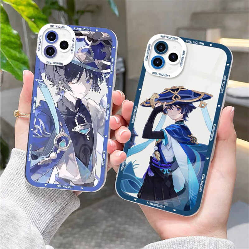 Genshin-funda de teléfono de i - Phone Cases Burga reseña y precio