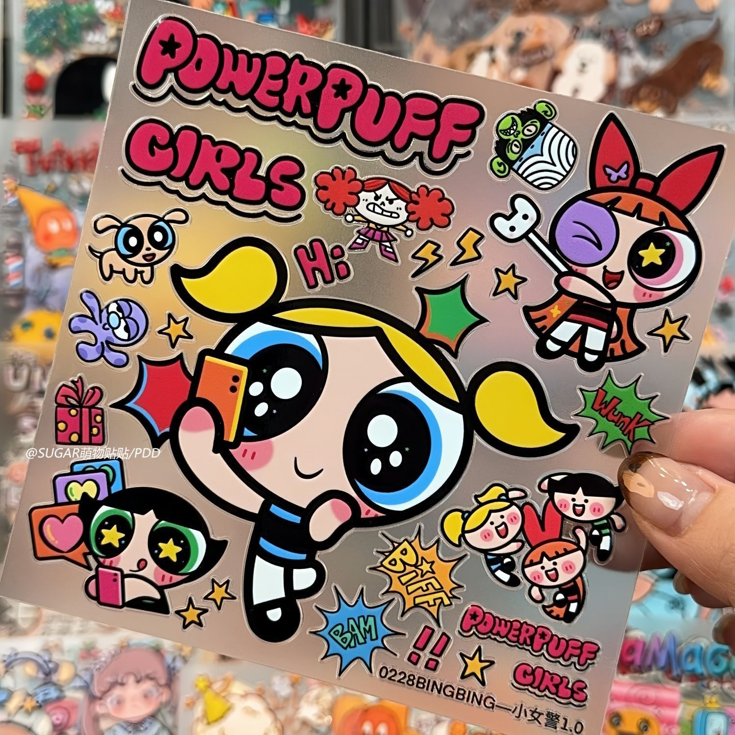 Hojas de Adhesivos de Personaj - Phone Cases Girly reseña y precio