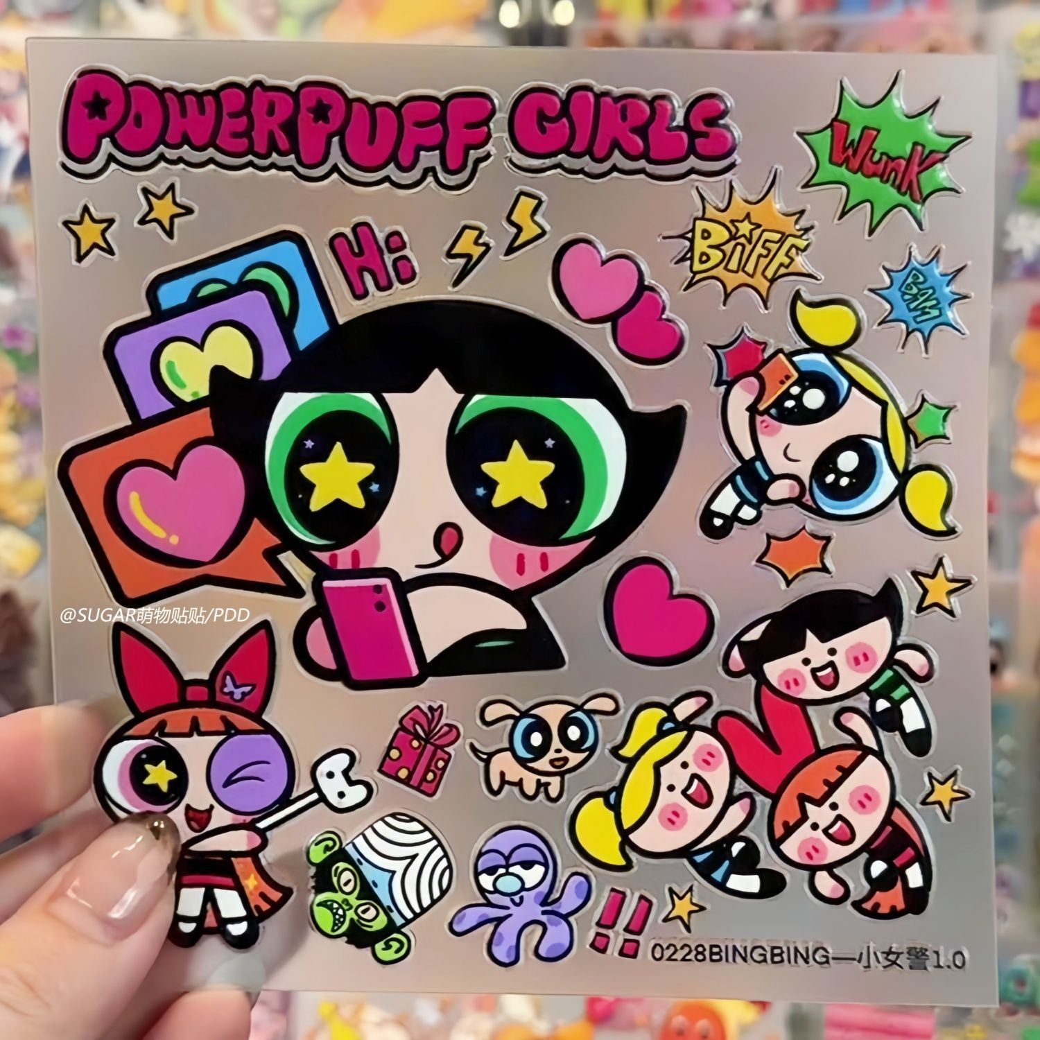Hojas de Adhesivos de Personaj - Phone Cases Girly reseña y precio