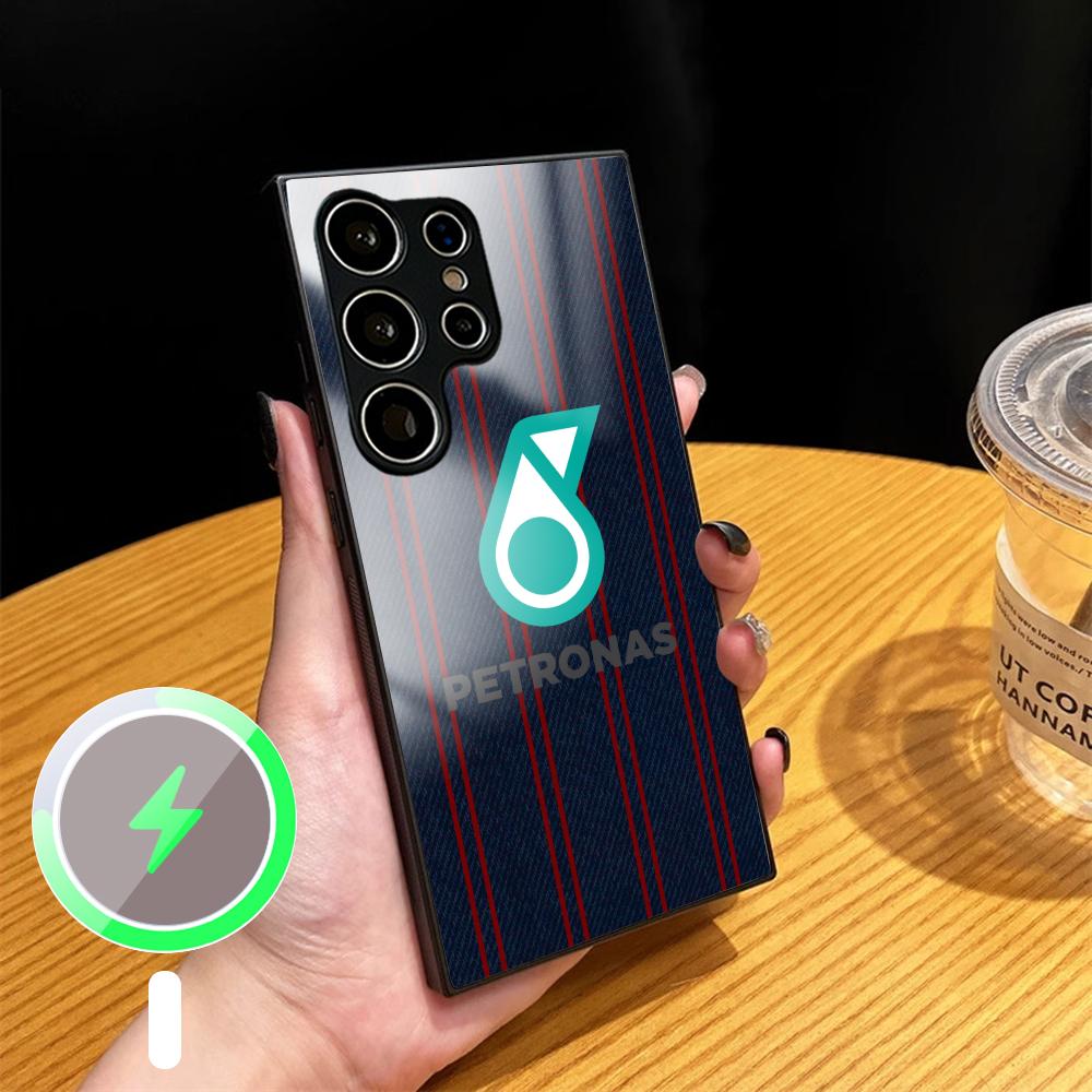Funda magnética de cristal con - Phone Cases Malaysia reseña y precio