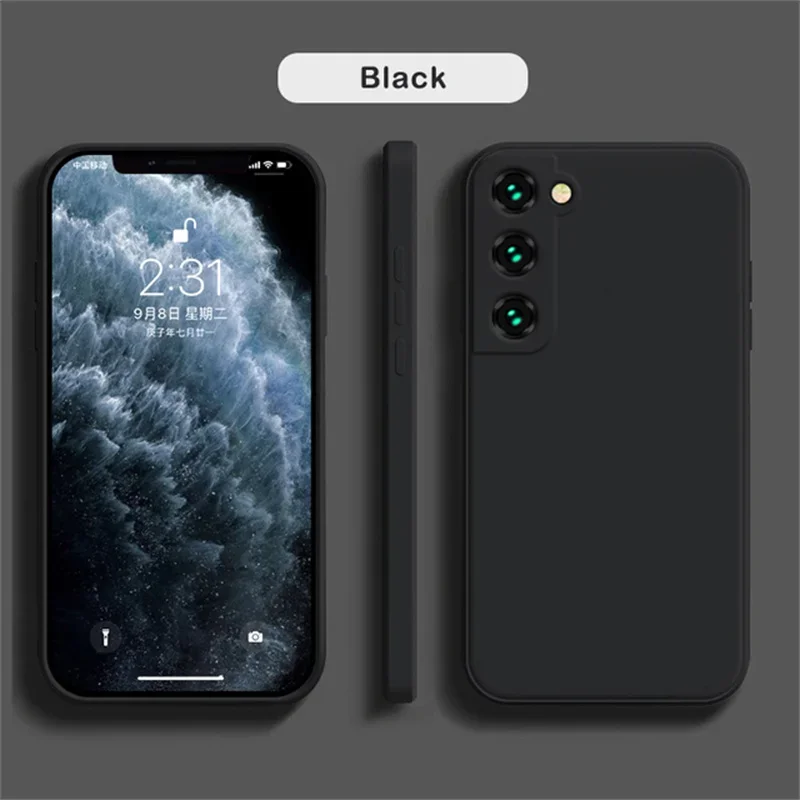 Funda de silicona líquida suav - Phone Cases Burga reseña y precio